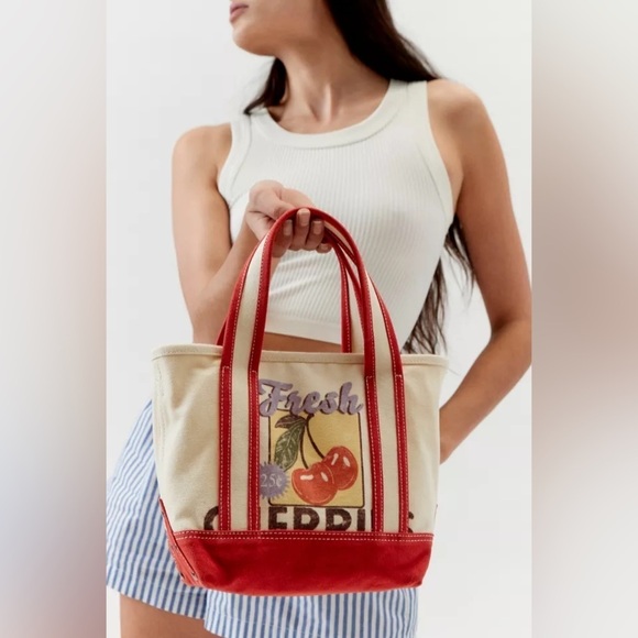 BDG Graphic Mini Canvas Tote Bag (UO) - Picture 1 of 8